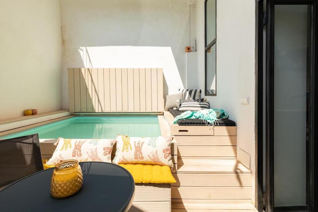 Cozy Loft Patio+Pool +Wifi Lejlighed Valencia Eksteriør billede