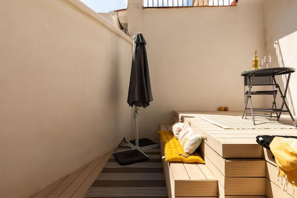 Cozy Loft Patio+Pool +Wifi Lejlighed Valencia Eksteriør billede