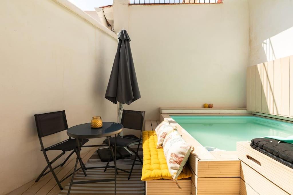 Cozy Loft Patio+Pool +Wifi Lejlighed Valencia Eksteriør billede