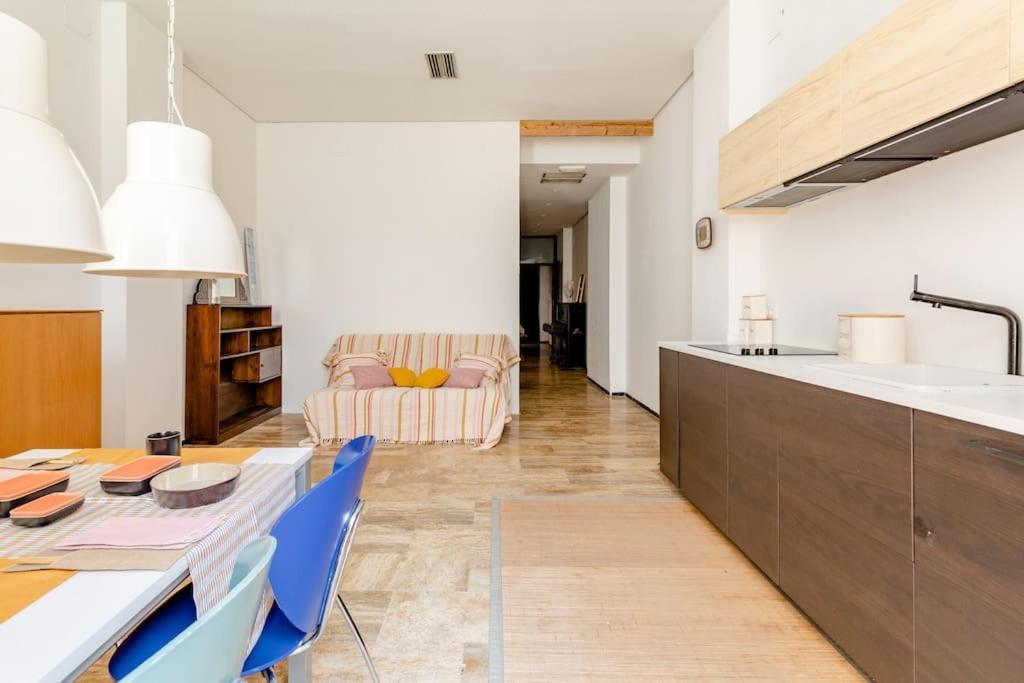 Cozy Loft Patio+Pool +Wifi Lejlighed Valencia Eksteriør billede